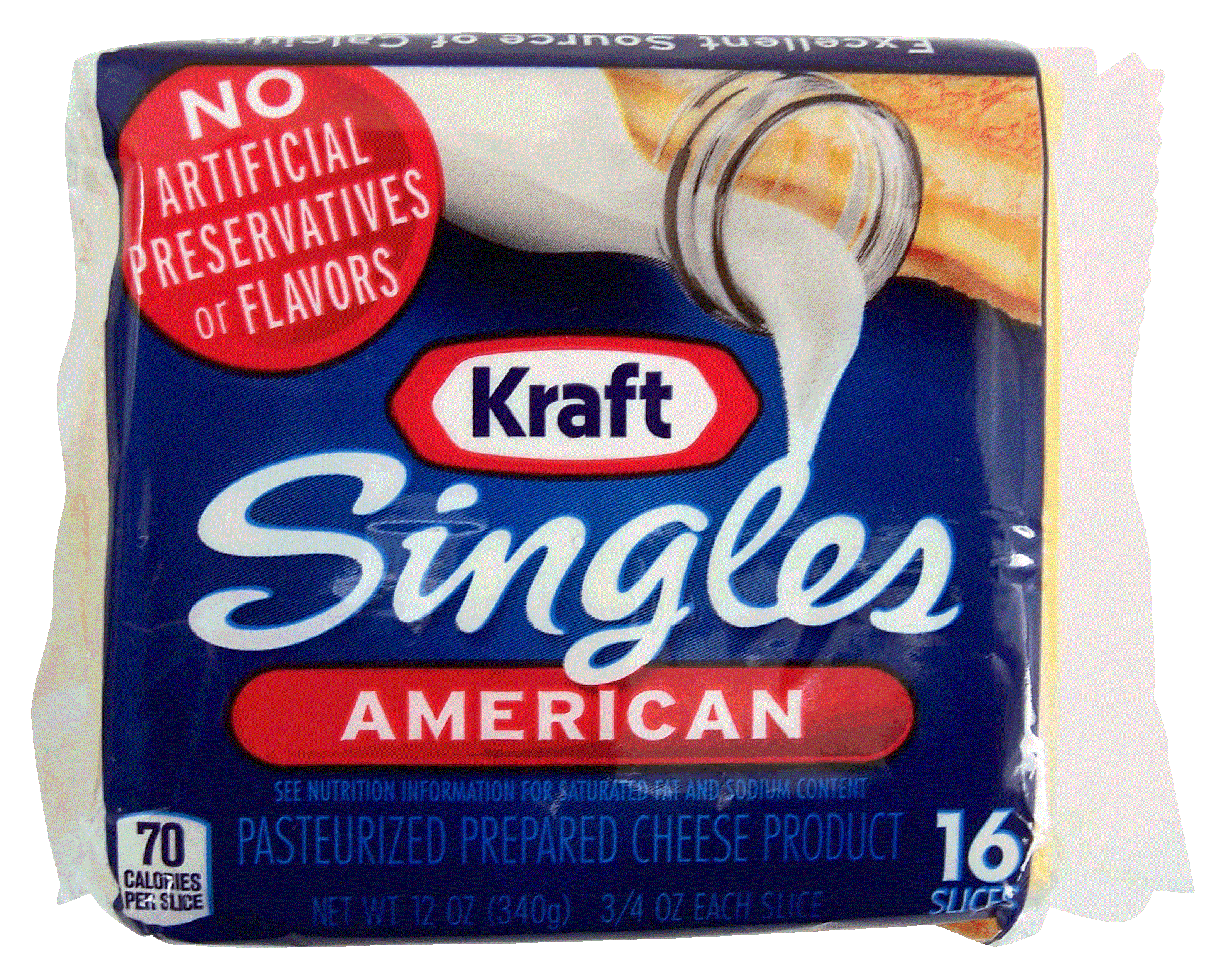 Kraft Singles American Slices 16 Ct Full-Size Picture